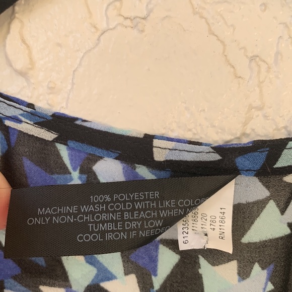 Lane Bryant geometric pattern swim cover up - Picture 8 of 8